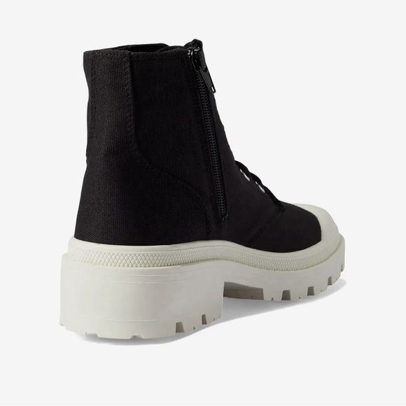 Unionbay Women’s High Top Canvas Lug Sole Chunky Heel Sneakers Shoes Size 11 NWT - Picture 3 of 8